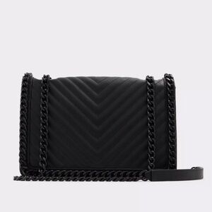 NWT Aldo Black MEDIUM Greenwald Crossbody Bag